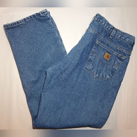 Relaxed-Fit Straight-Leg Fleece Lined Jean Size 38 x 32 - Picture 5 of 13